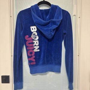 Juicy Couture “Born Juicy” Zip up
